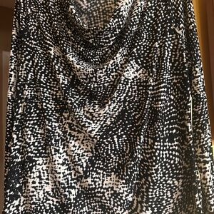 Daisy Fuentes Monochrome Cowl Neck Blouse